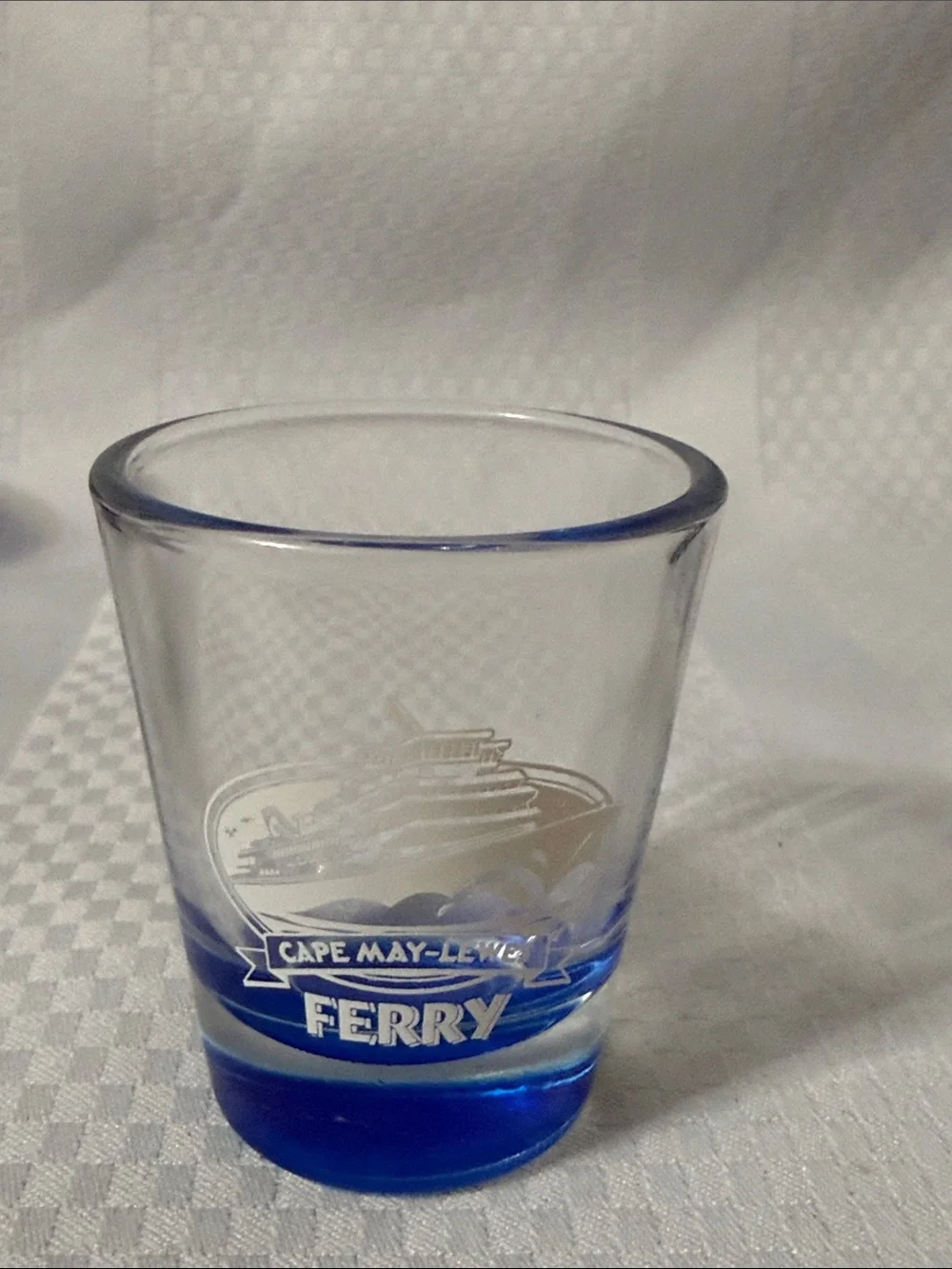 Lot of 6 - Assorted Blue and White Shot Glass Set